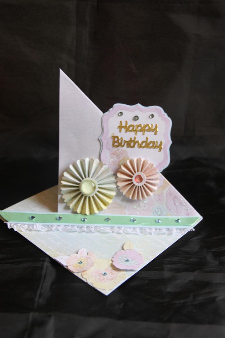 Twisted Easel card